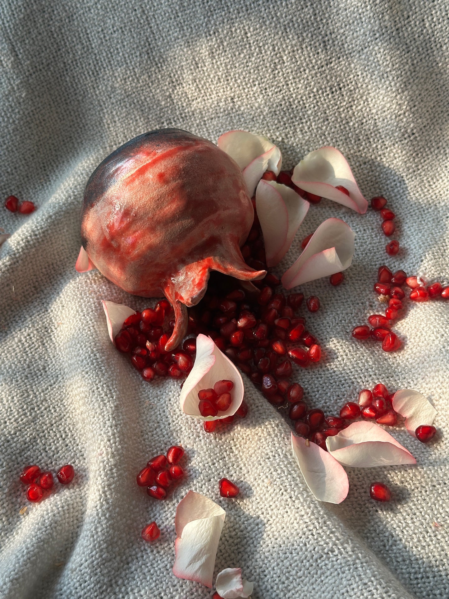 A Pomegranate of the Underworld - Ceramic Object